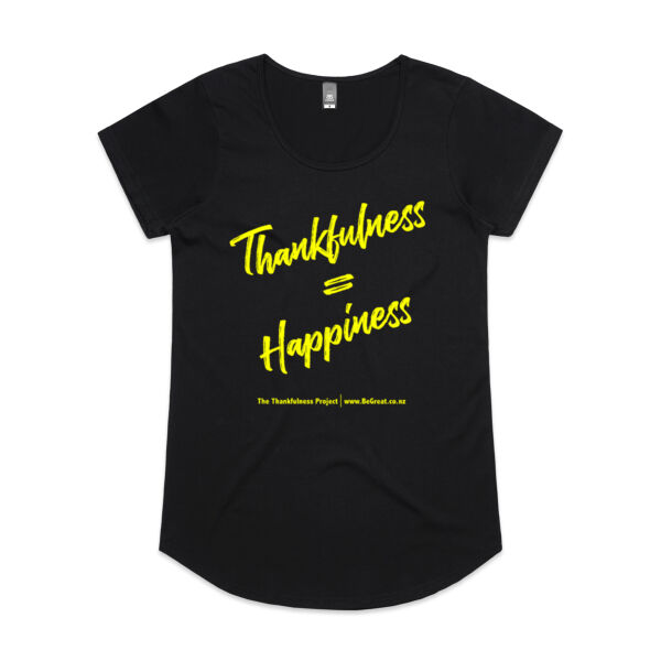 Ladies Thankfulness Tee - As Colour Mali Thumbnail