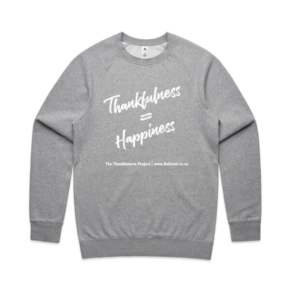 Thankfulness Sweat Grey Marle Thumbnail