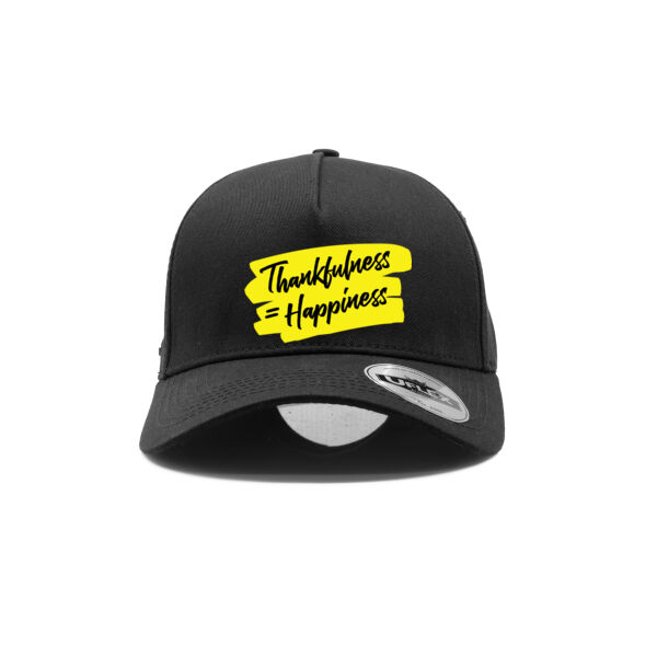 Thankfulness splash cap 	UFlex Adults Pro Style 5 Panel Snapback Cap - U15518 Thumbnail